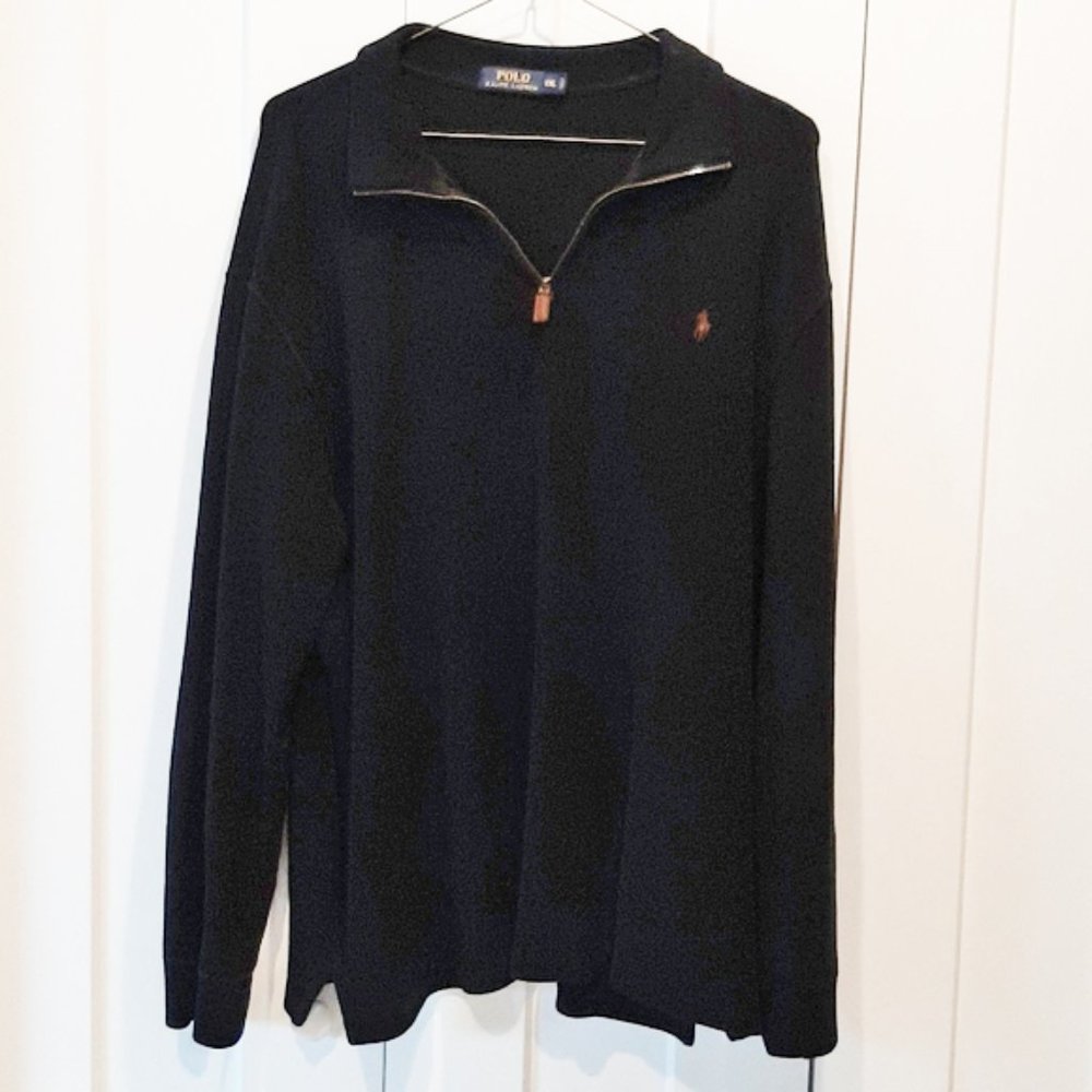 Ralph Lauren Polo 1/4 Front Zip Sweater